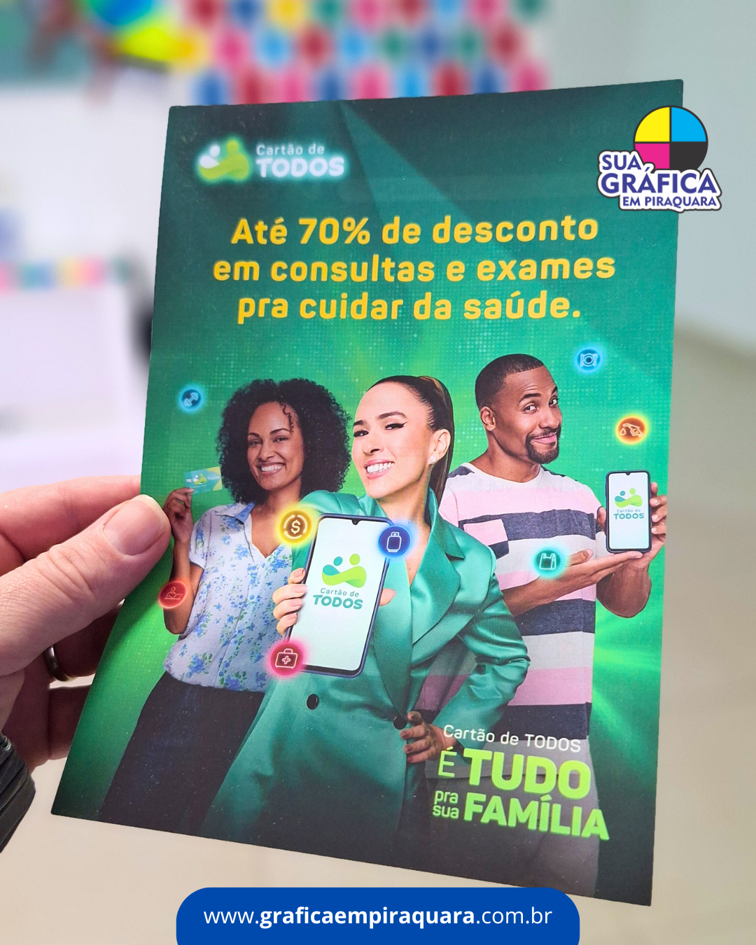 Panfleto Cartão de Todos